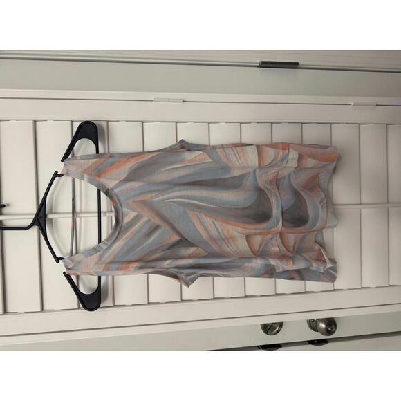 CALIA by Carrie Underwood Trapeze Performance Tank in Mother of Pearl size M - Picture 1 of 5